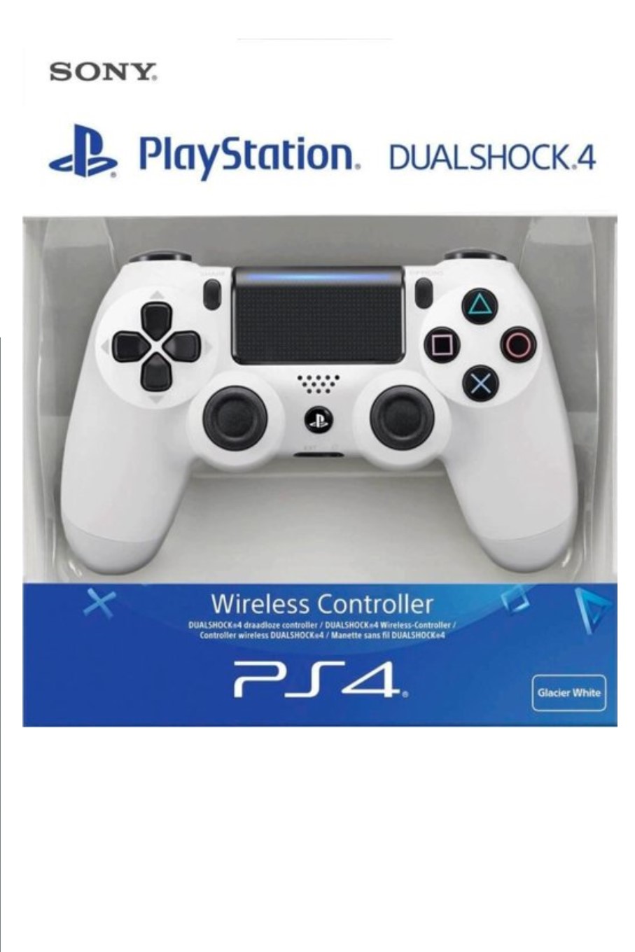Геймпад Sony DualShock 4 V2 White (белый)